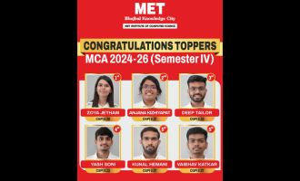MCA 2024-26 Semester IV Toppers